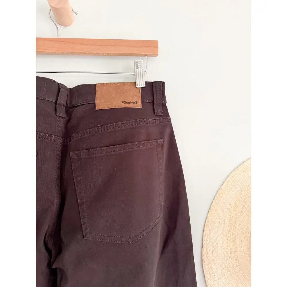 Madewell | NWT Athletic All Day Slim Pants Warm Charcoal | Sz 31x30